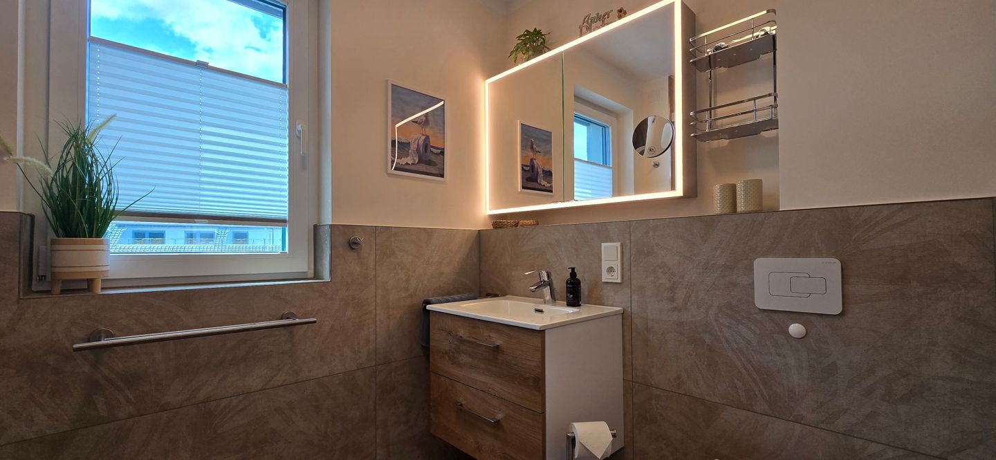  Ferienwohnung i15 - "Meeresrausch" Graal-Müritz - Badezimmer