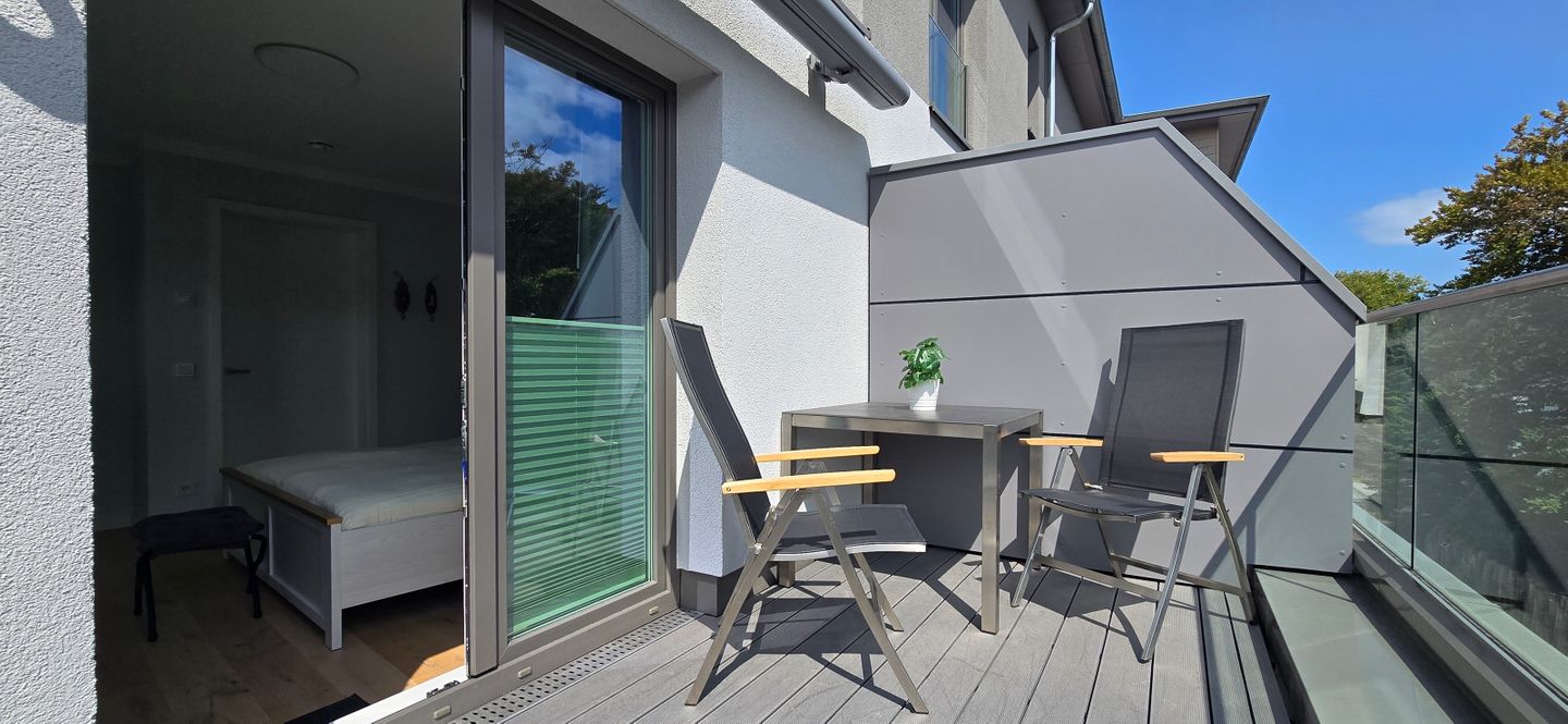  Ferienwohnung i15 - "Meeresrausch" Graal-Müritz - Balkon