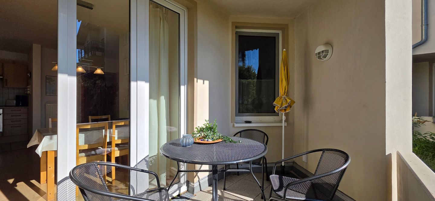  Ferienwohnung L17 - "Wellenkieker" Graal-Müritz - Balkon