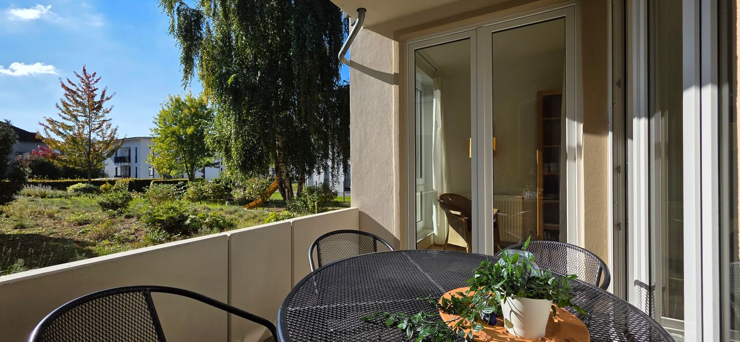  Ferienwohnung L17 - "Wellenkieker" Graal-Müritz - Balkon