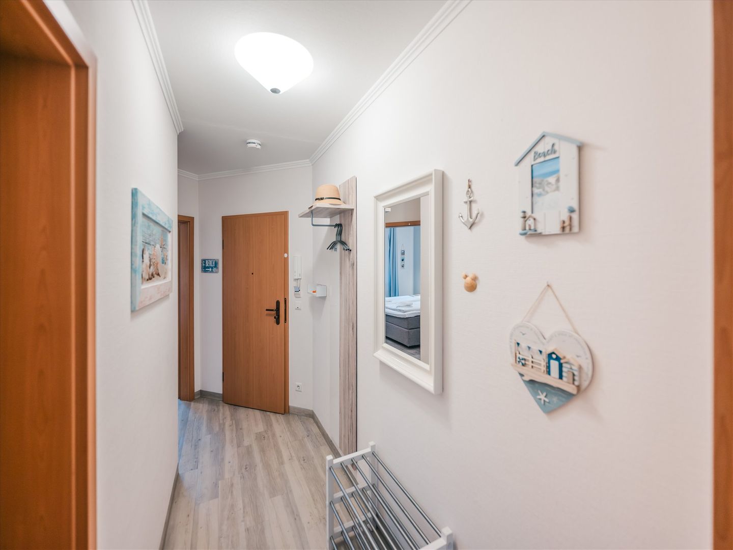 Dünenpark Binz Komfortplus Ferienwohnung mit 1 Schlafzimmer und Balkon im Obergeschoss (205) Insel Rügen - Empfang