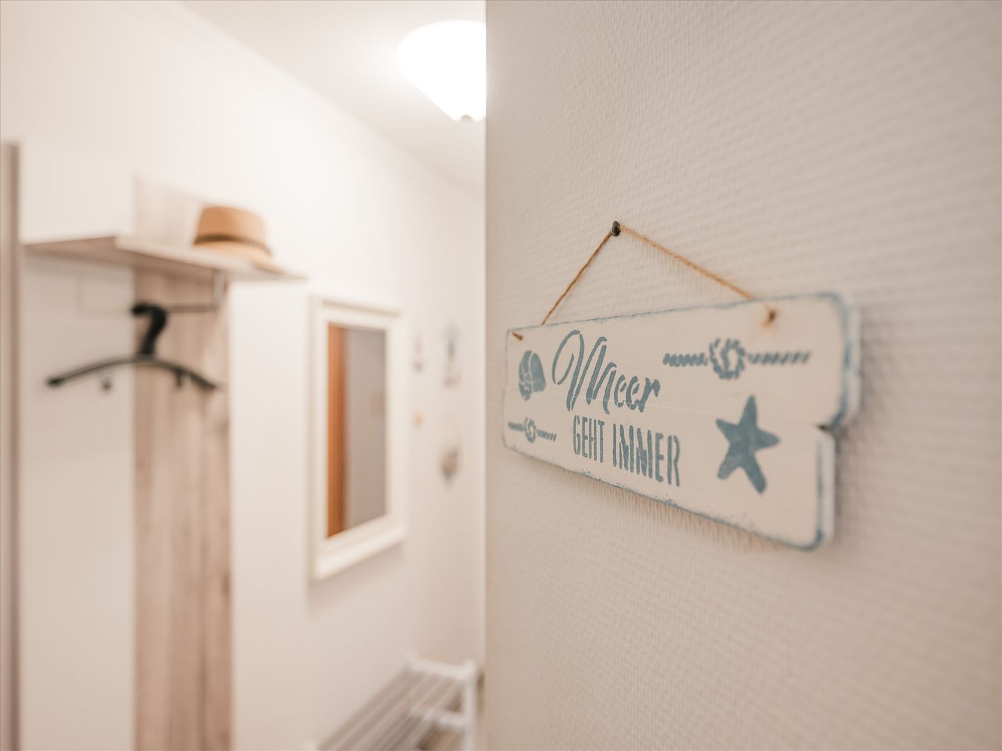 Dünenpark Binz Komfortplus Ferienwohnung mit 1 Schlafzimmer und Balkon im Obergeschoss (205) Insel Rügen - Dekoratives Detail