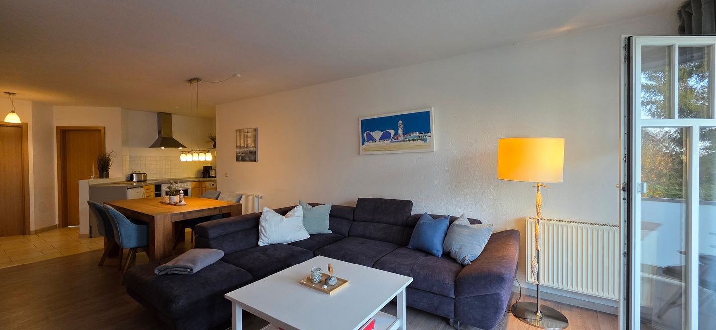  Ferienwohnung B4 Graal-Müritz - Wohnzimmer