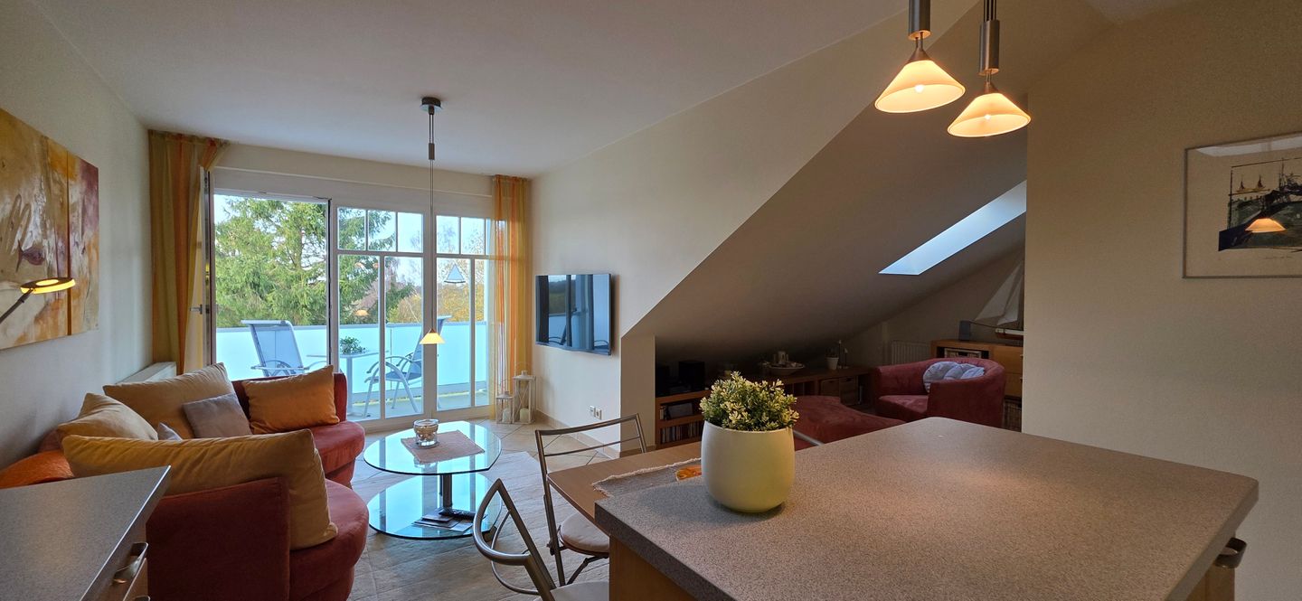  Ferienwohnung B8 Graal-Müritz - Wohnzimmer