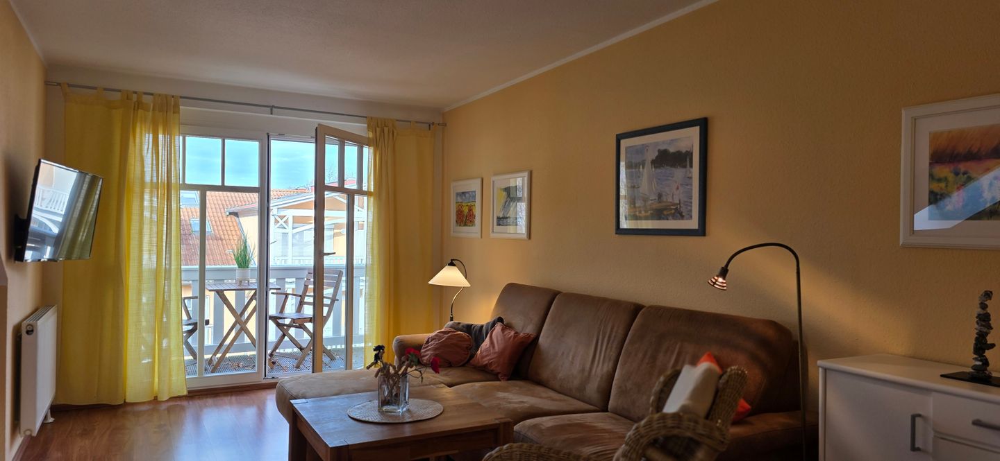  Ferienwohnung T22 "Drei Möwen" Graal-Müritz - Wohnzimmer