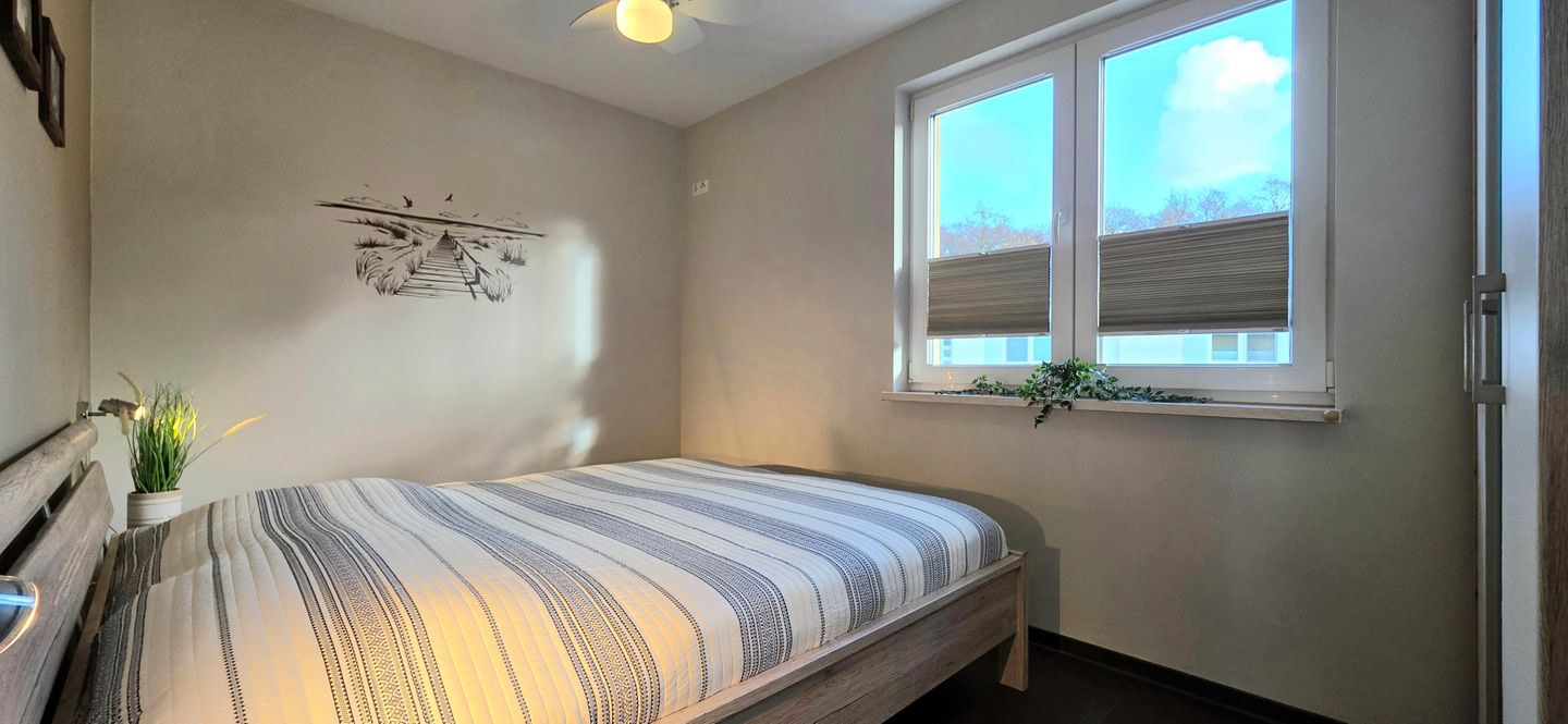  Ferienwohnung KWi 74 OG "Lundi" Graal-Müritz Küstenwald - Schlafzimmer