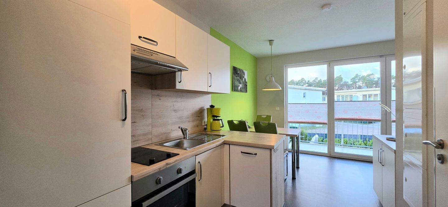  Ferienwohnung KWi 74 OG "Lundi" Graal-Müritz Küstenwald - Küche / Küchenzeile