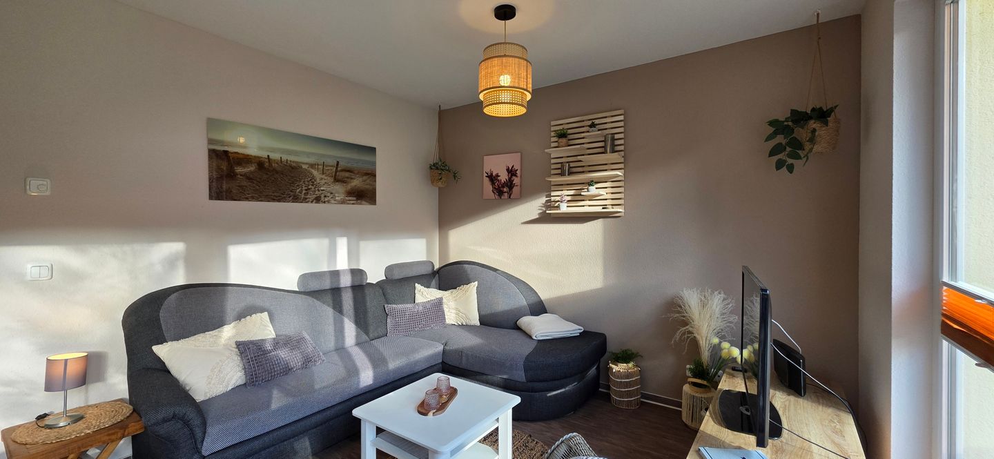  Ferienwohnung KWi 34 EG "Küstenwald-Igel" Graal-Müritz Küstenwald - Wohnzimmer