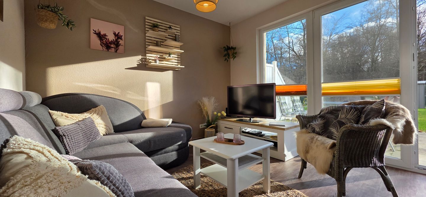  Ferienwohnung KWi 34 EG "Küstenwald-Igel" Graal-Müritz Küstenwald - Wohnzimmer
