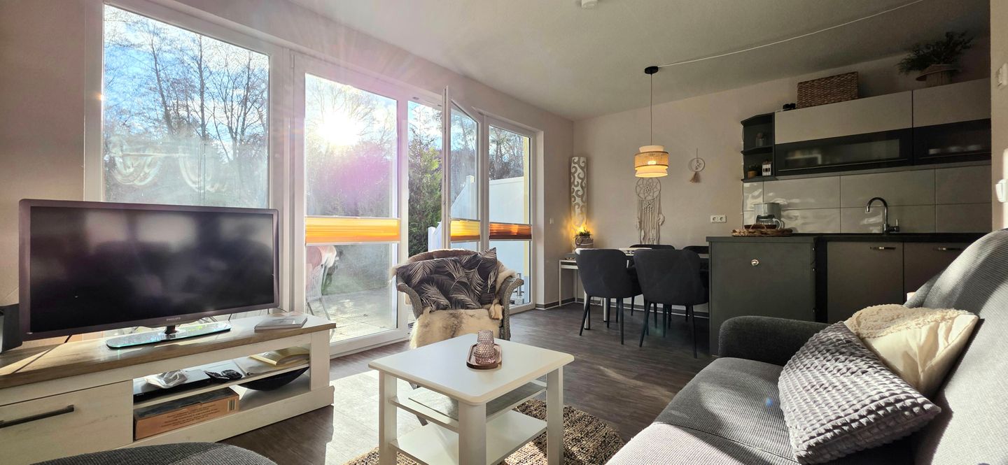  Ferienwohnung KWi 34 EG "Küstenwald-Igel" Graal-Müritz Küstenwald - Wohnzimmer