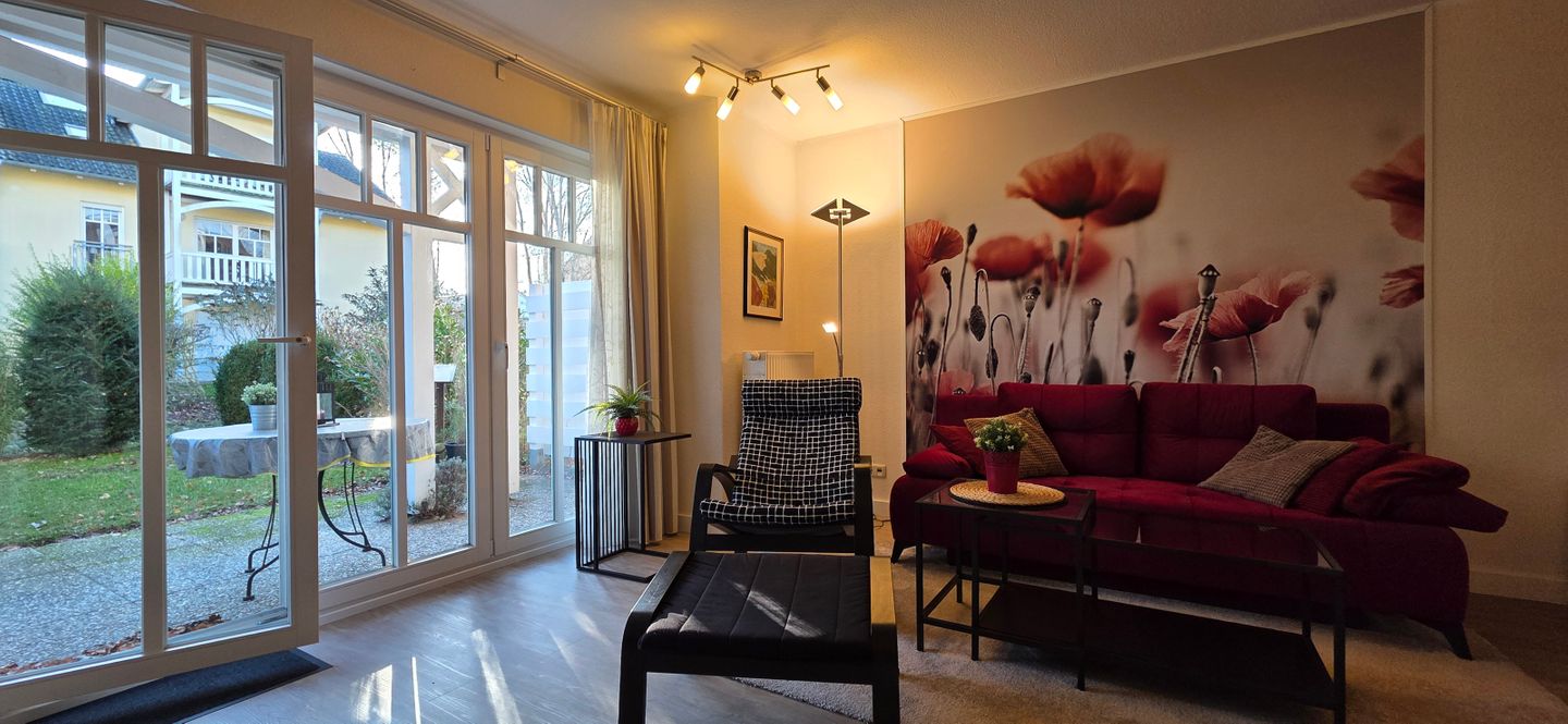  Ferienwohnung D1 Graal-Müritz - Wohnzimmer