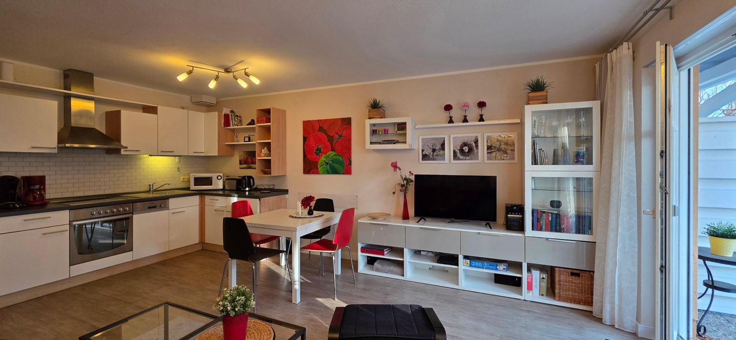  Ferienwohnung D1 Graal-Müritz - Wohnzimmer