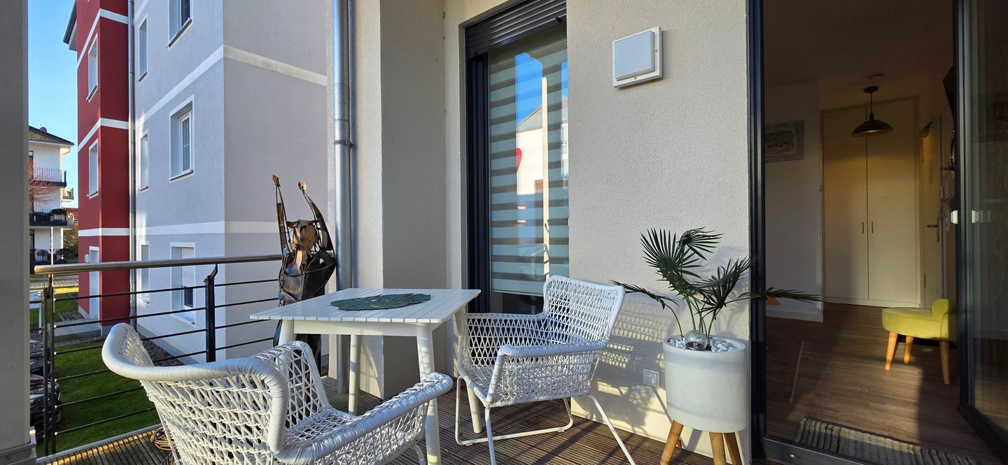  Ferienwohnung LP14 Graal-Müritz - Balkon