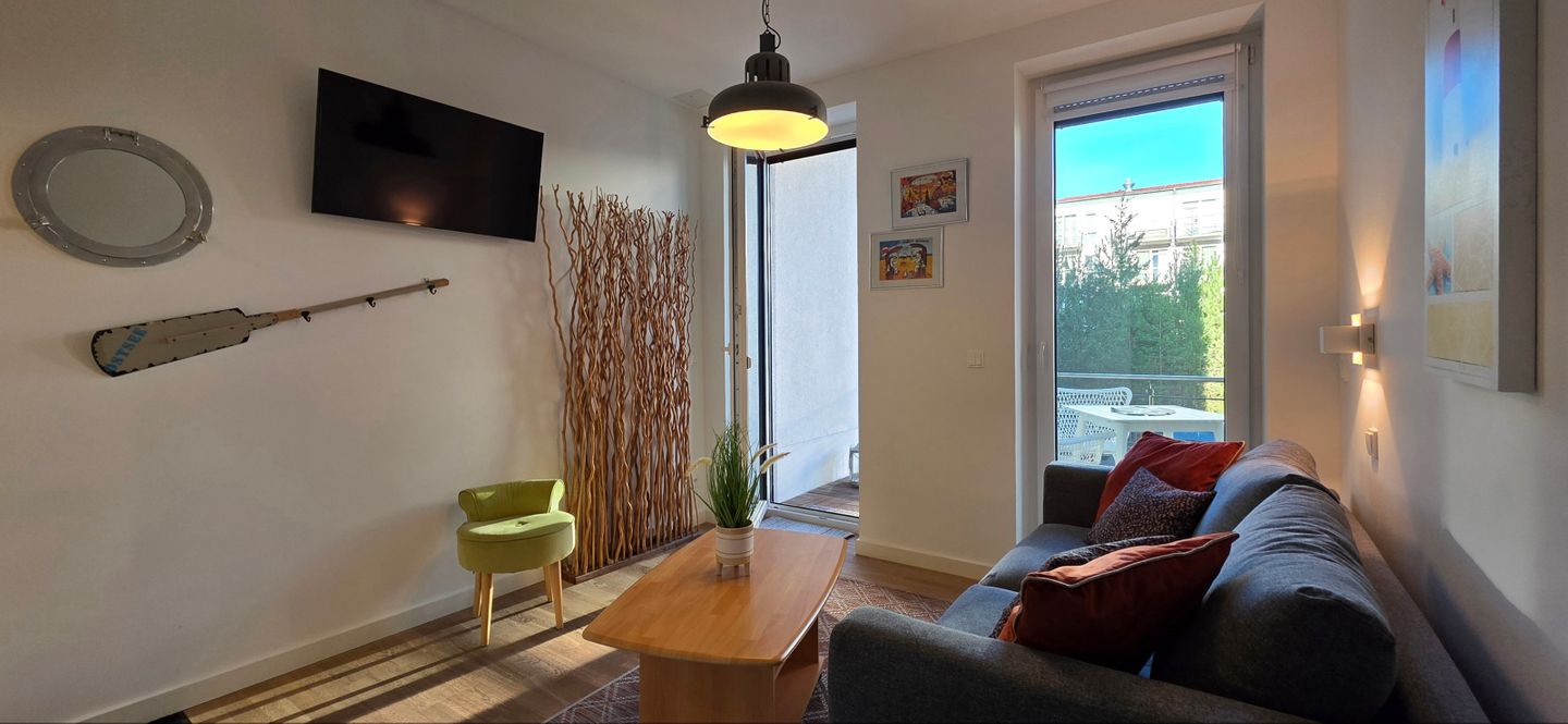  Ferienwohnung LP14 Graal-Müritz - Wohnzimmer