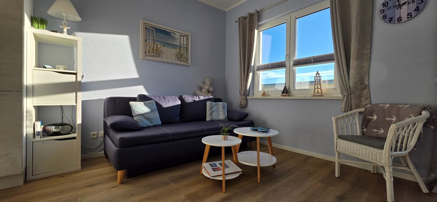  Ferienwohnung KWi 09 OG "Ostseezauber" Graal-Müritz Küstenwald - Wohnzimmer