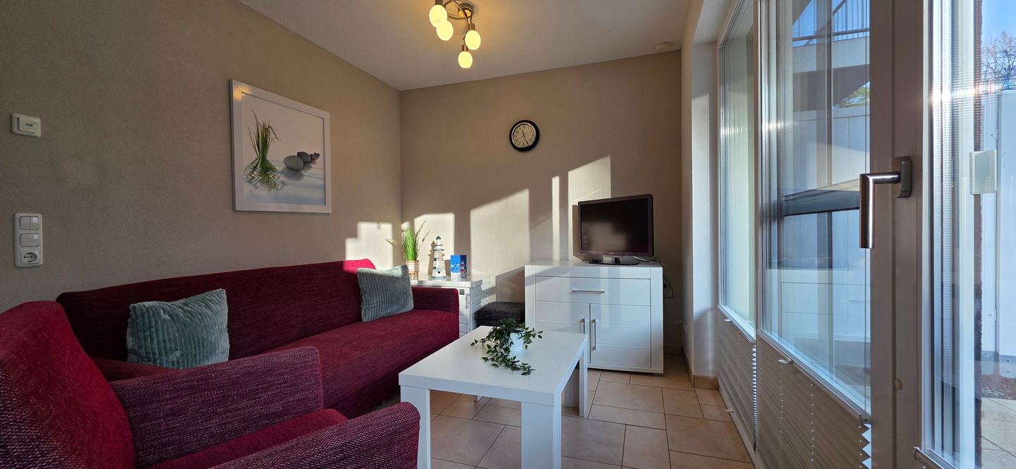  Ferienwohnung KWi 46 EG Graal-Müritz Küstenwald - Wohnzimmer