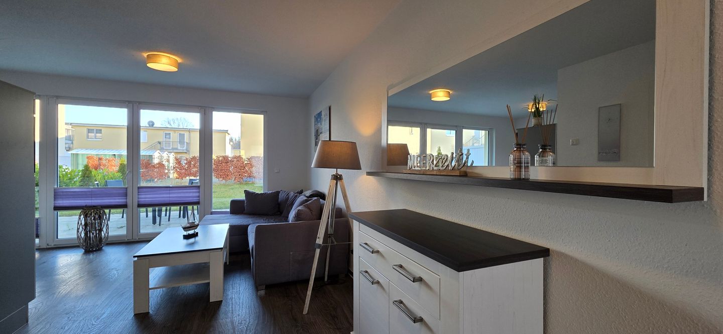  Ferienwohnung KWi 85 EG "Küstenkind" Graal-Müritz Küstenwald - Wohnzimmer