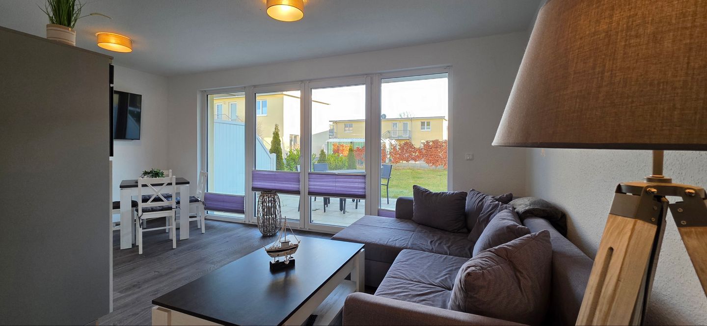  Ferienwohnung KWi 85 EG "Küstenkind" Graal-Müritz Küstenwald - Wohnzimmer