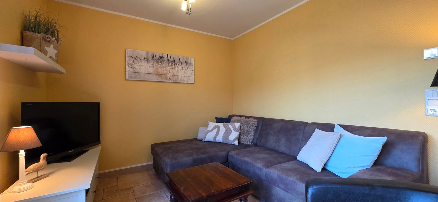  Ferienwohnung KWF-4b EG Graal-Müritz Küstenwald - Wohnzimmer