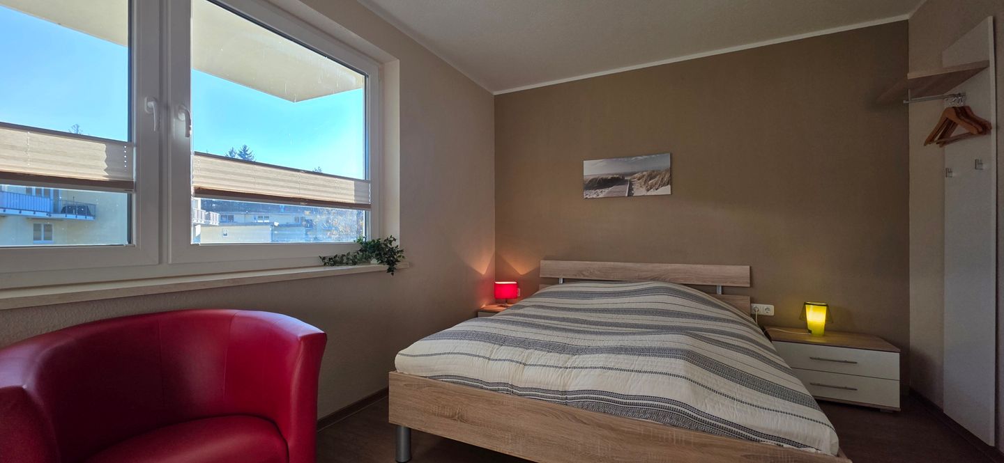  Ferienwohnung KWF3aOG Graal-Müritz Küstenwald - Schlafzimmer