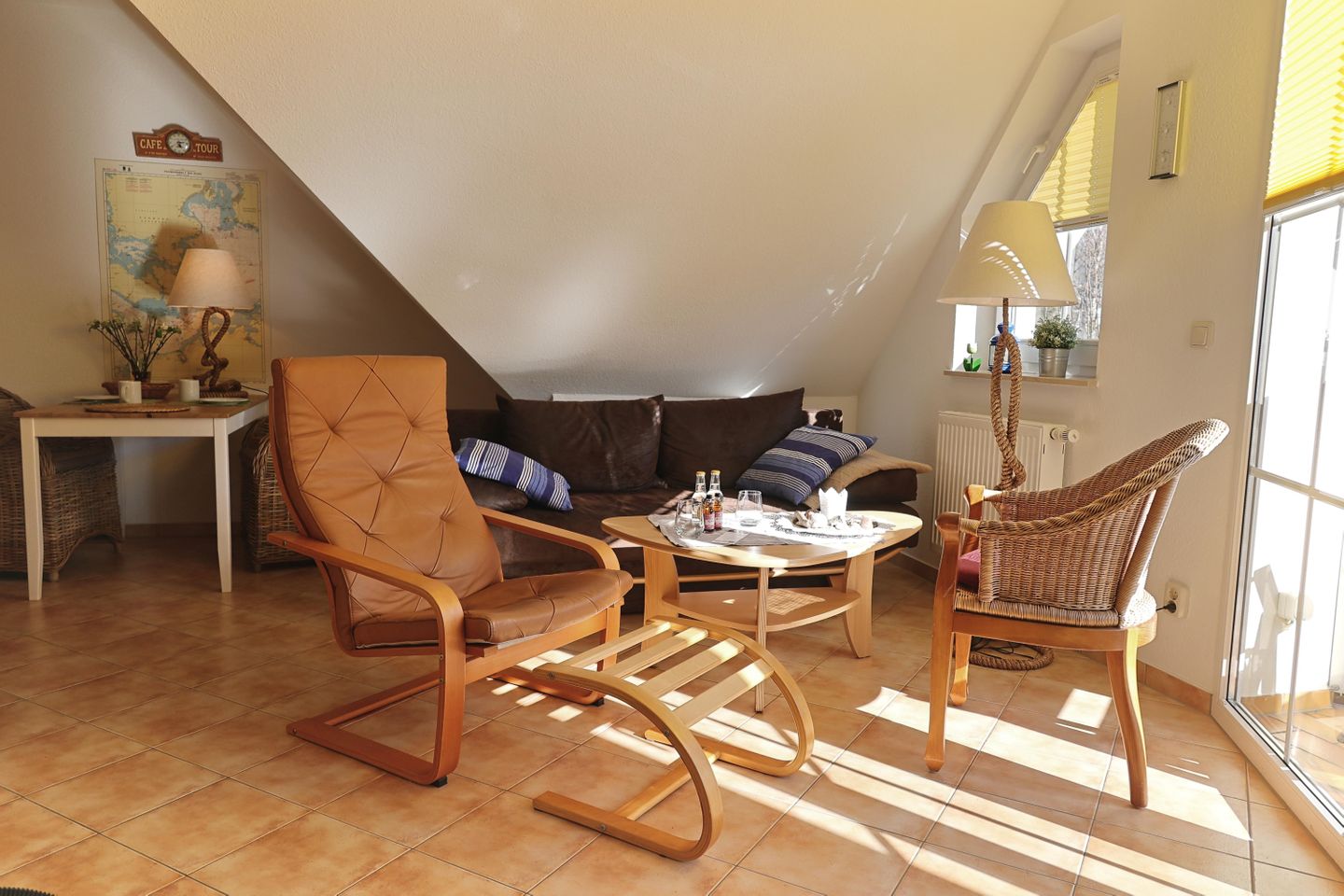  Ferienwohnung M4 "Alexandra" Graal-Müritz - Wohnzimmer