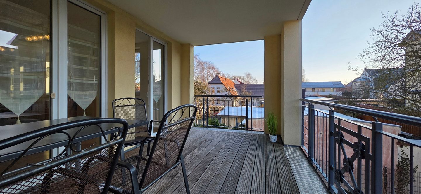  Ferienwohnung L41 "Morgensonne" Graal-Müritz - Balkon