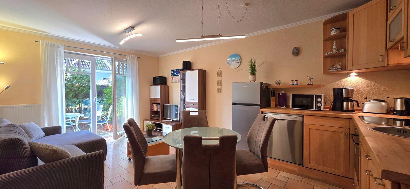  Ferienwohnung K19 "Klabautermann" Graal-Müritz - Wohnzimmer