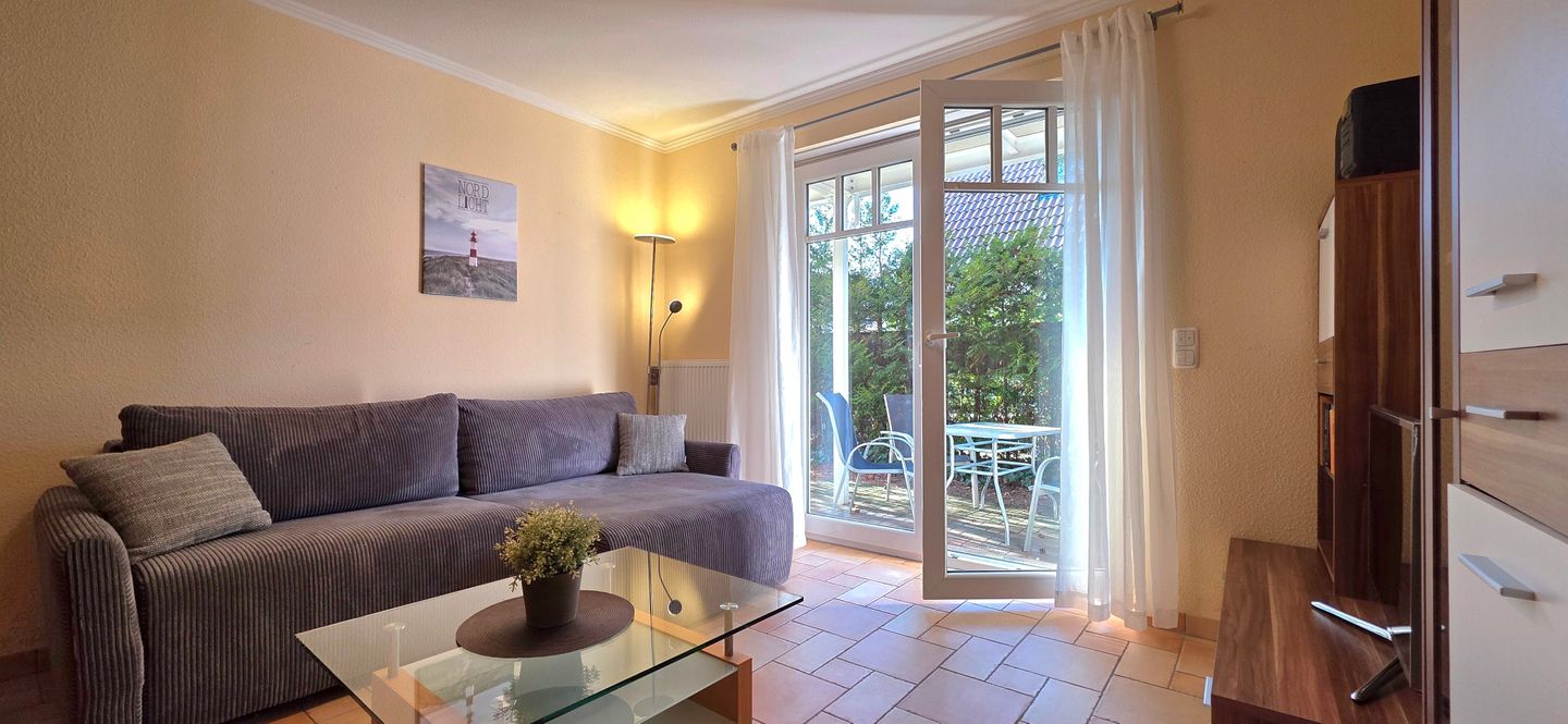  Ferienwohnung K19 "Klabautermann" Graal-Müritz - Wohnzimmer