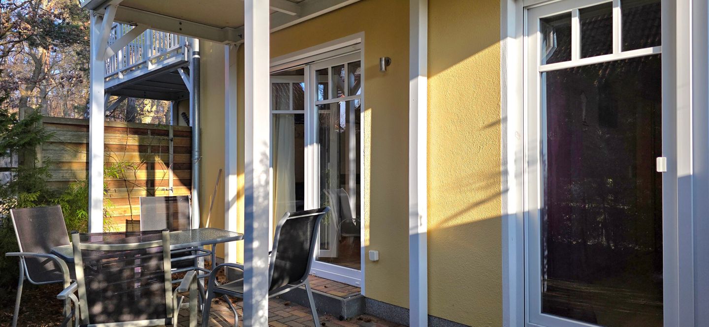  Ferienwohnung K19 "Klabautermann" Graal-Müritz - Terrasse