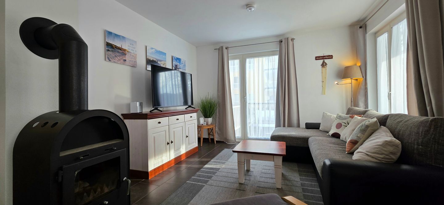  Ferienwohnung GraalZeit W13.0.S Graal-Müritz - Wohnzimmer