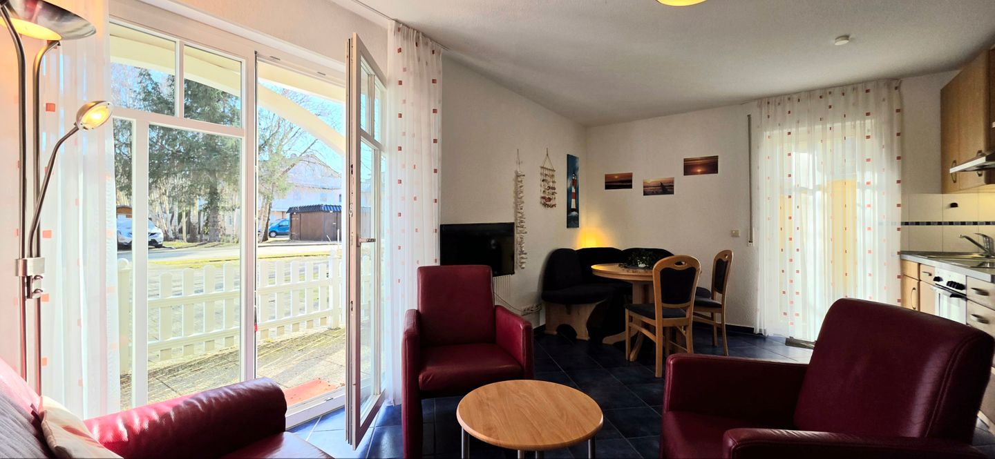  Ferienwohnung T23 "Morgentau" Graal-Müritz - Wohnzimmer