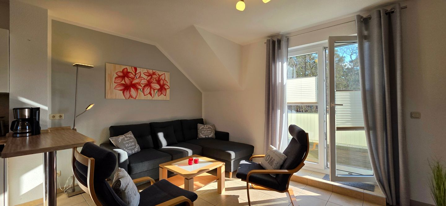  Ferienwohnung S50 Graal-Müritz - Wohnzimmer