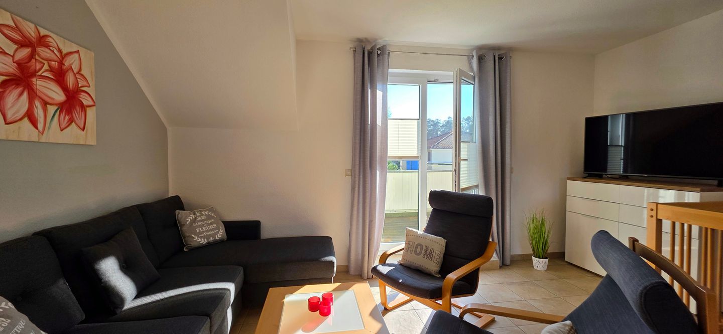  Ferienwohnung S50 Graal-Müritz - Wohnzimmer