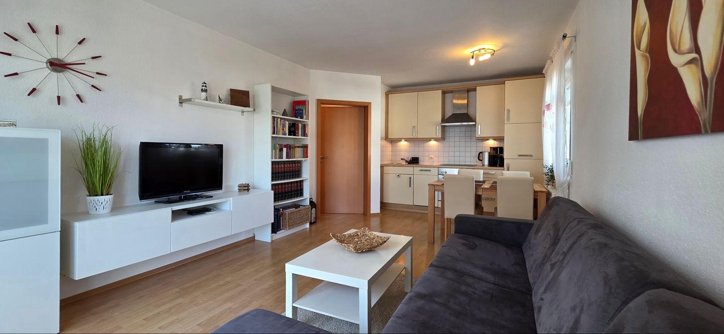  Ferienwohnung E3 - "Moorfrosch" Graal-Müritz - Wohnzimmer