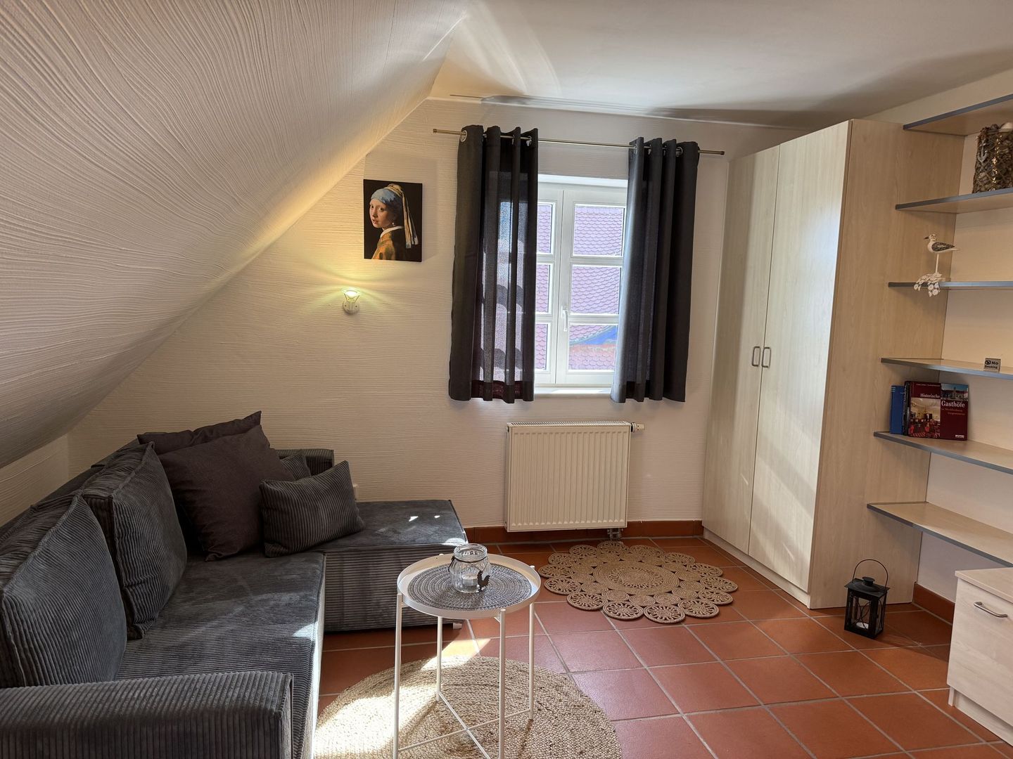 Feriendorf Rugana Klassik Ferienwohnung mit 1 Schlafzimmer (A34) Insel Rügen - Wohnzimmer