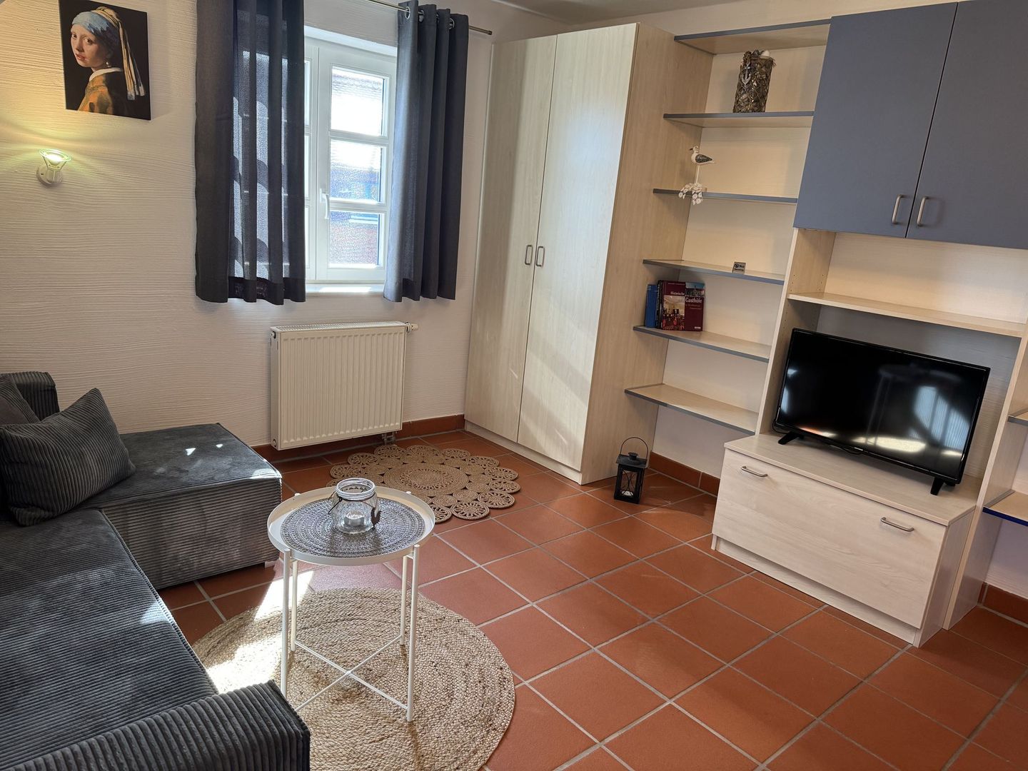 Feriendorf Rugana Klassik Ferienwohnung mit 1 Schlafzimmer (A34) Insel Rügen - Wohnzimmer