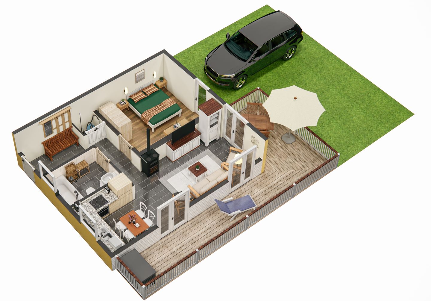  Ferienwohnung GraalZeit W13.0.S Graal-Müritz - Grundriss
