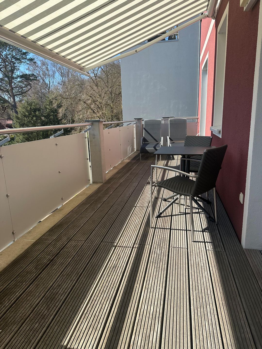  Ferienwohnung LP8 "Deck Zwei" Graal-Müritz - Terrasse