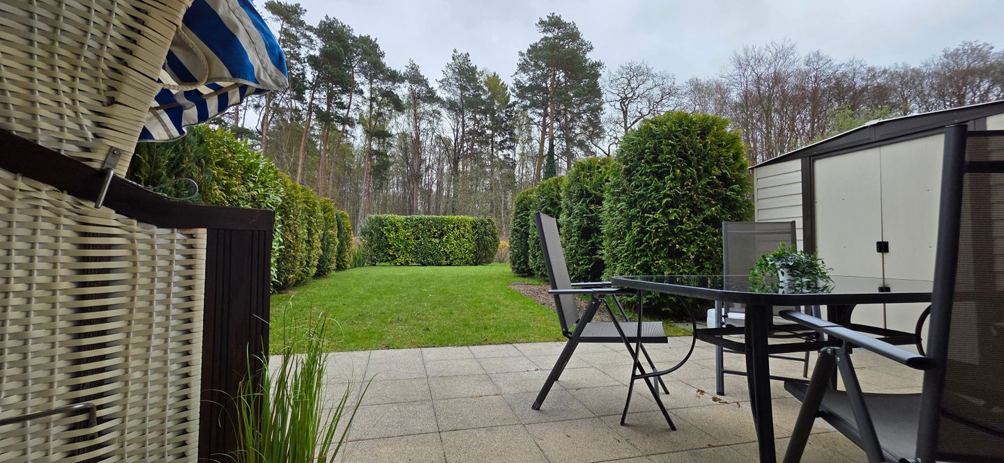  Ferienwohnung KWi 53 EG - "Ostwind" Graal-Müritz Küstenwald - Terrasse