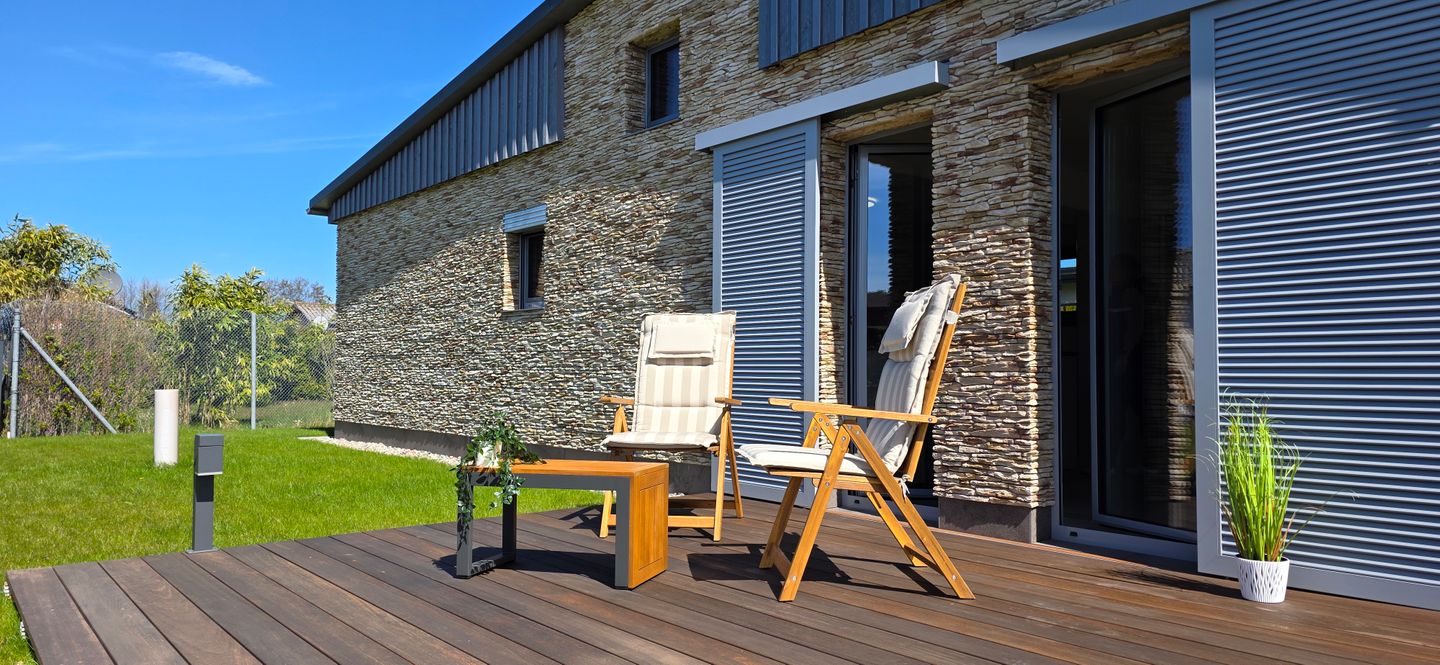  Ferienhaus FH58 - "HC58" Graal-Müritz - Terrasse