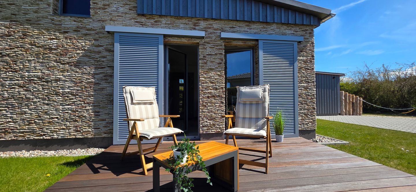  Ferienhaus FH58 - "HC58" Graal-Müritz - Terrasse