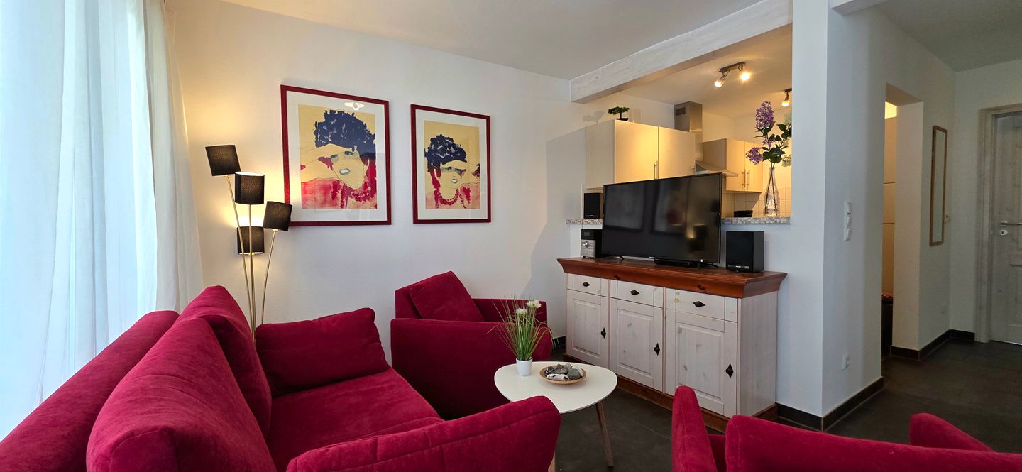  Ferienwohnung W9.1 Graal-Müritz - Wohnzimmer