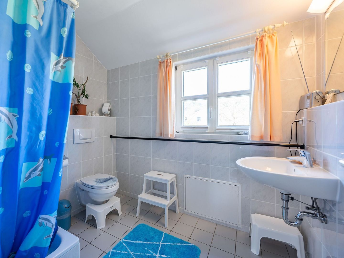 Feriendorf Rugana Budget Ferienwohnung mit 1 Schlafzimmer (A67) Insel Rügen - Badezimmer
