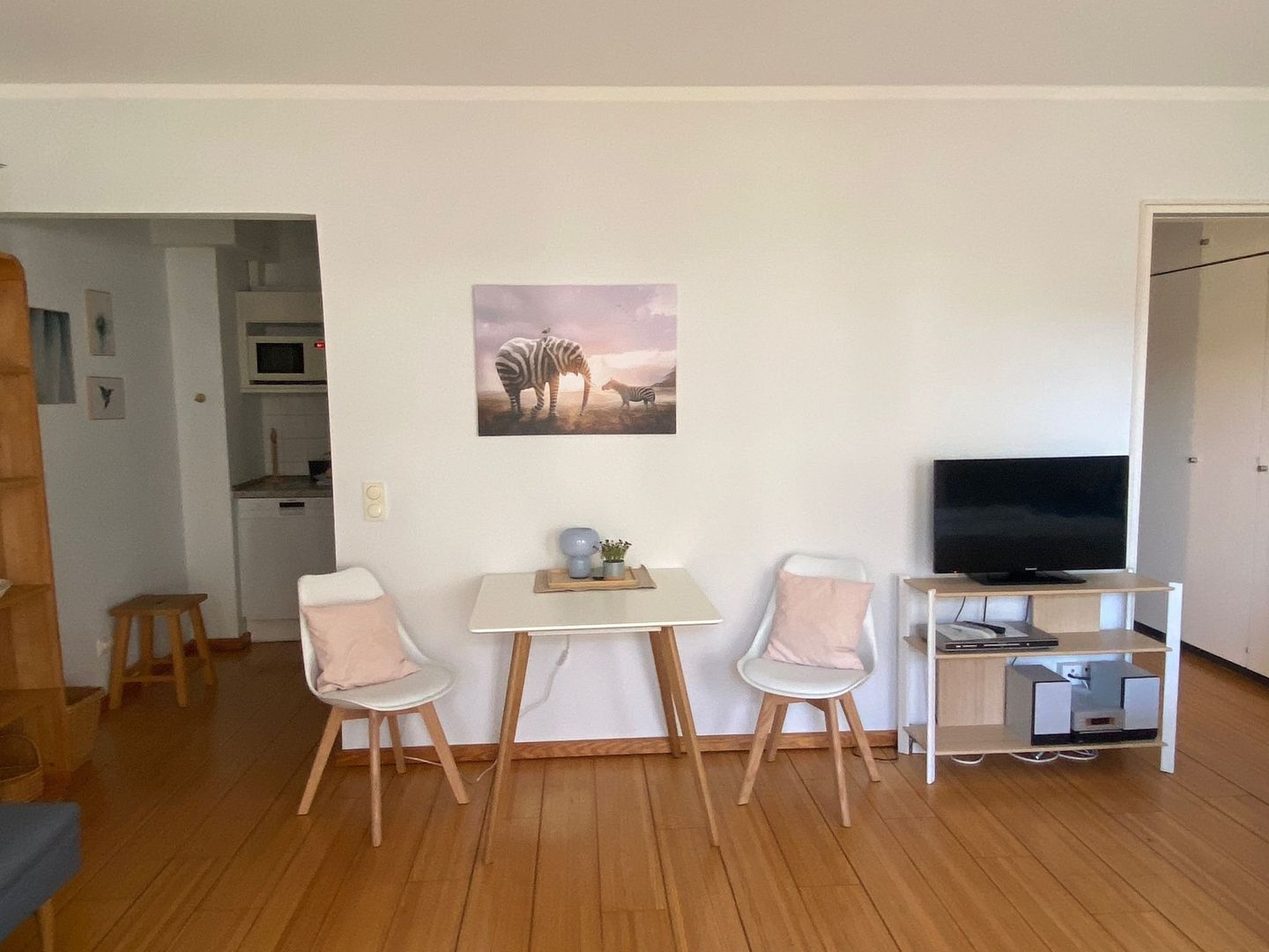 Kaiservillen Heringsdorf 1-Raum-Ferienwohnung mit Balkon (D113) Insel Usedom - Wohnzimmer