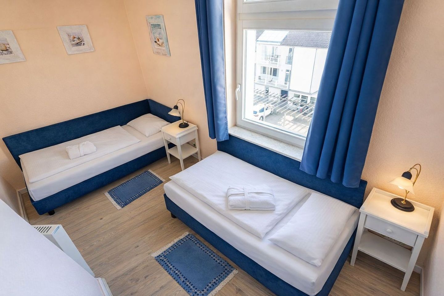 Strandvillen Binz Ferienwohnung mit Meerblick, 2 Schlafzimmern und Balkon (SV/012) Insel Rügen - Schlafzimmer