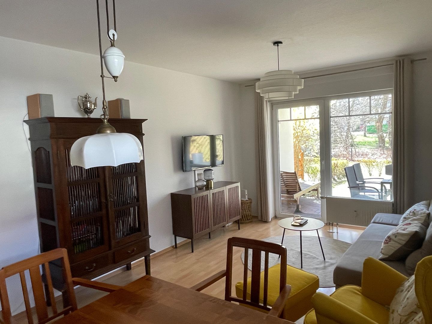  Ferienwohnung H 25 "Tausendschön" Graal-Müritz - Wohnzimmer