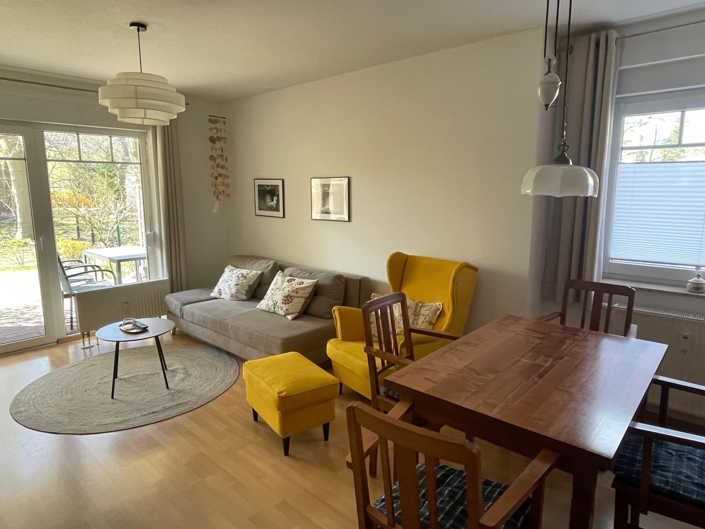  Ferienwohnung H 25 "Tausendschön" Graal-Müritz - Wohnzimmer