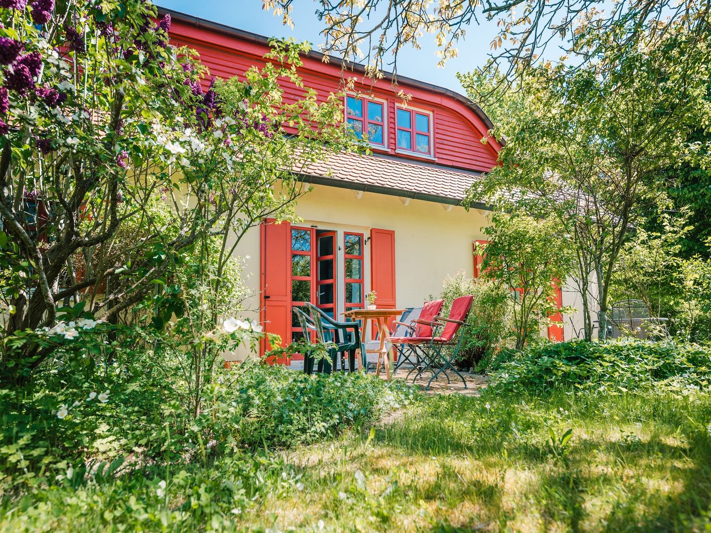 Feriendorf Rugana Klassik 1-Raum Ferienwohnung mit Terrasse (B59) Insel Rügen - Terrasse