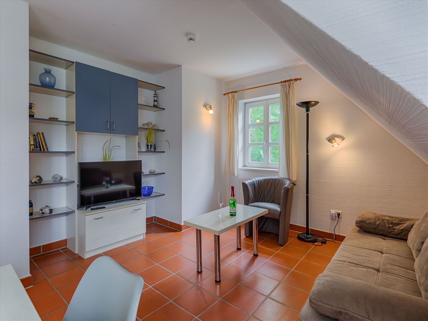 Feriendorf Rugana Klassik Ferienwohnung mit 1 Schlafzimmer (B58) Insel Rügen - Wohnzimmer