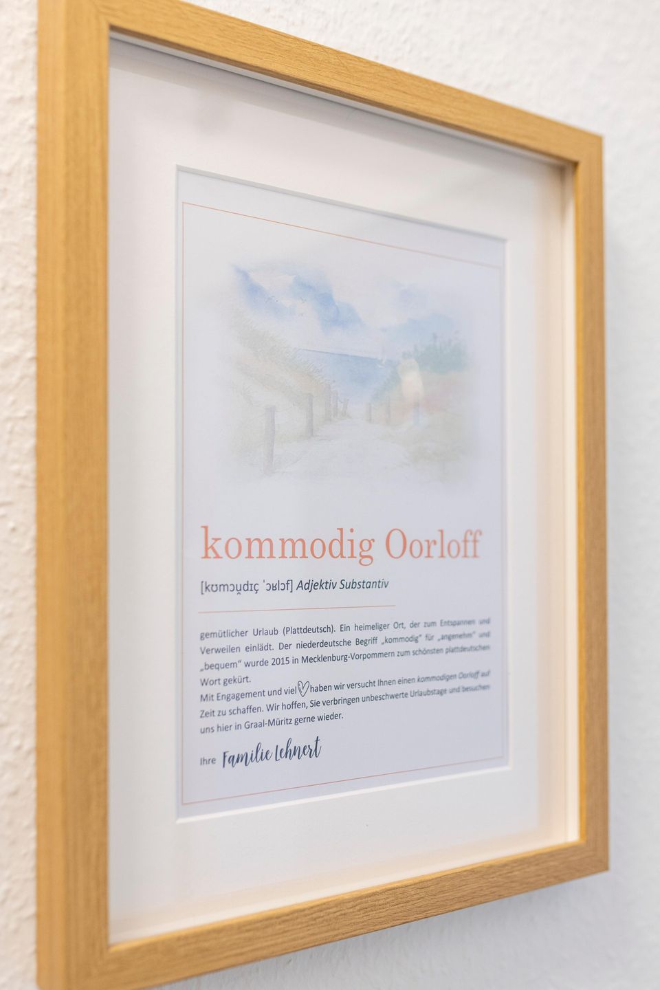  Ferienwohnung M6 - "Kommodig Oorloff" Graal-Müritz - Dekoratives Detail